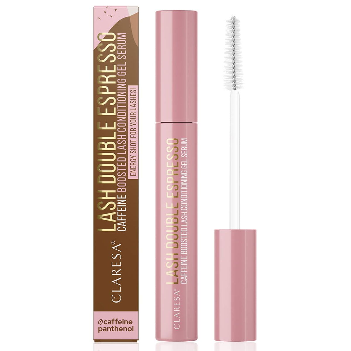 Claresa lash dobbelt espresso øjenvippeserum 10gr.