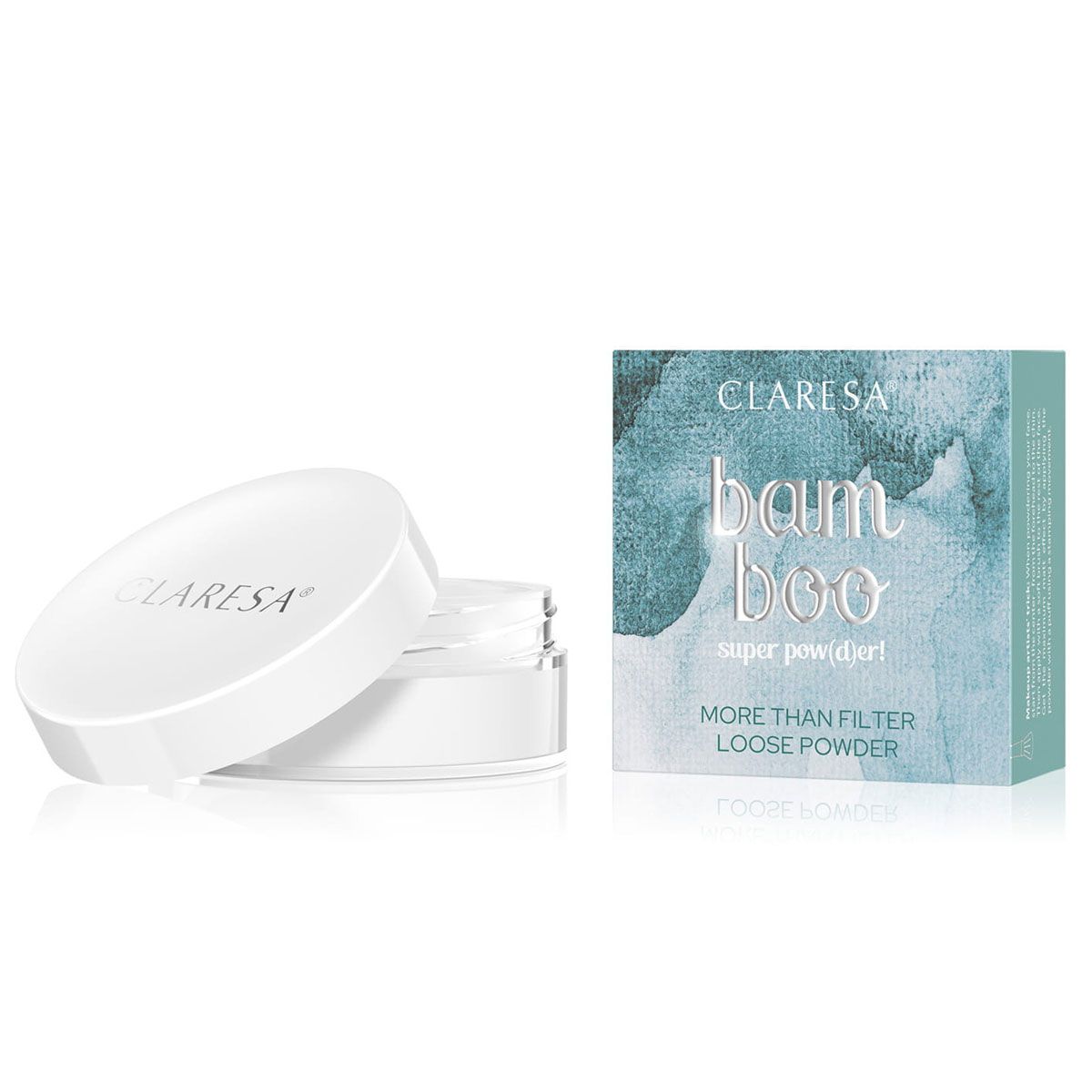 Claresa bambus løst pudder super pow(d)er! 8 gr.