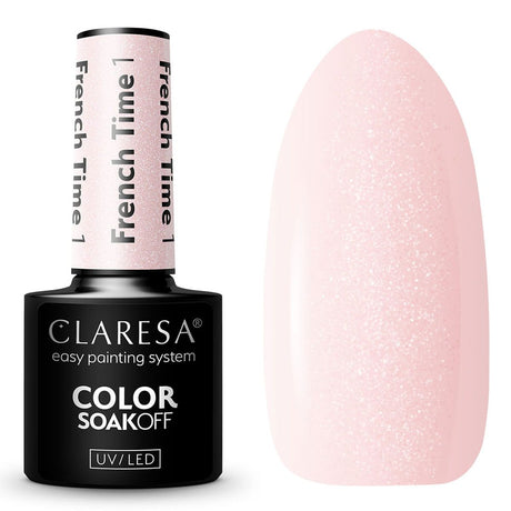 Claresa UV LED Gel Polish 5ml French Time 1
