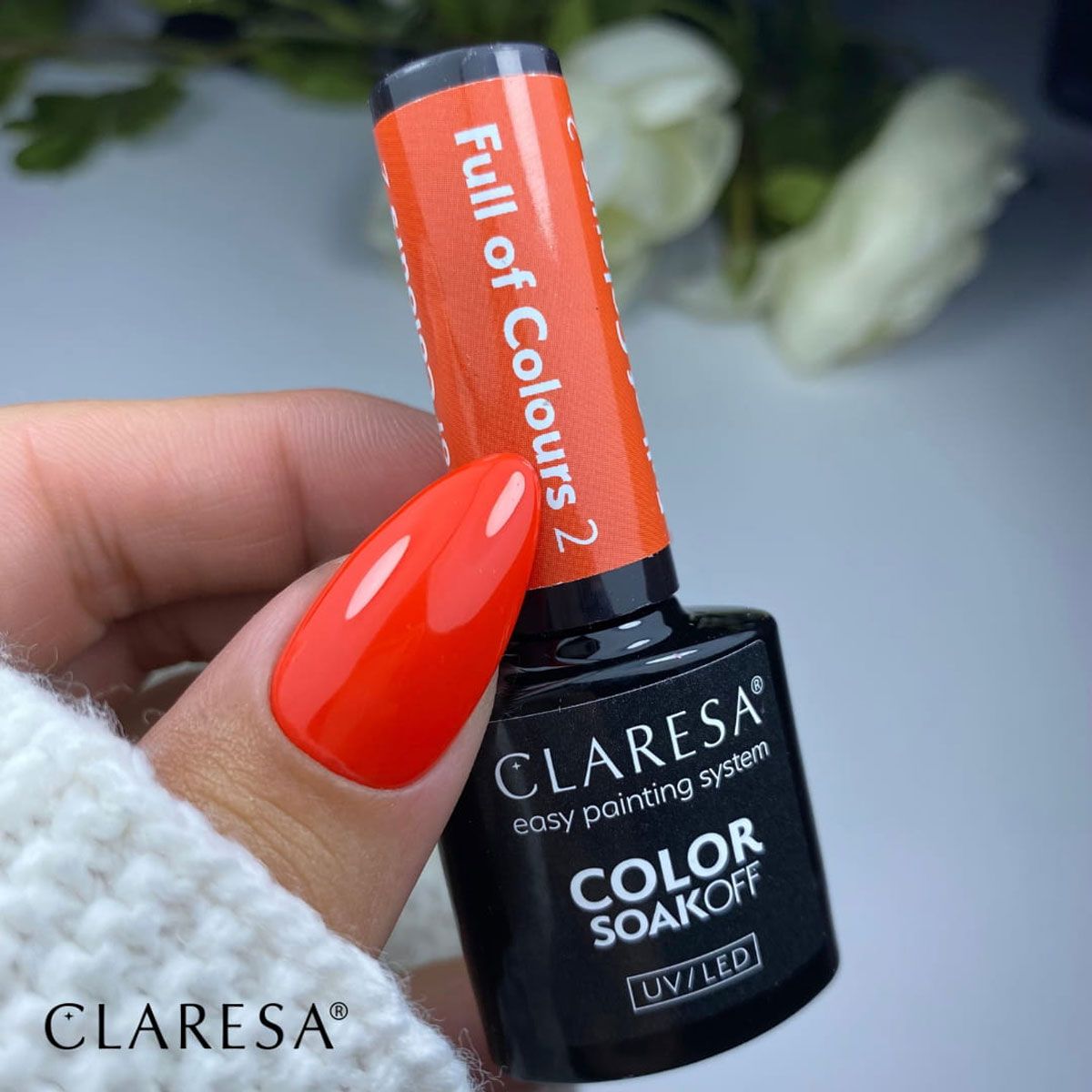 Claresa UV LED Gel Polish 5ml fuld af farver 2