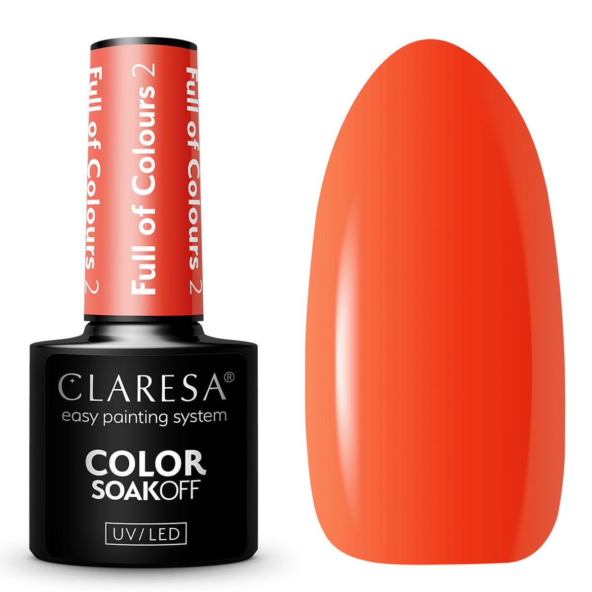 Claresa UV LED Gel Polish 5ml fuld af farver 2