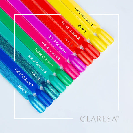 Claresa UV LED Gel Polish 5ml fuld af farver 4