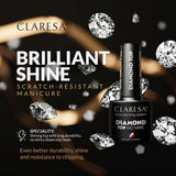 Claresa top coat diamant no wipe 5ml