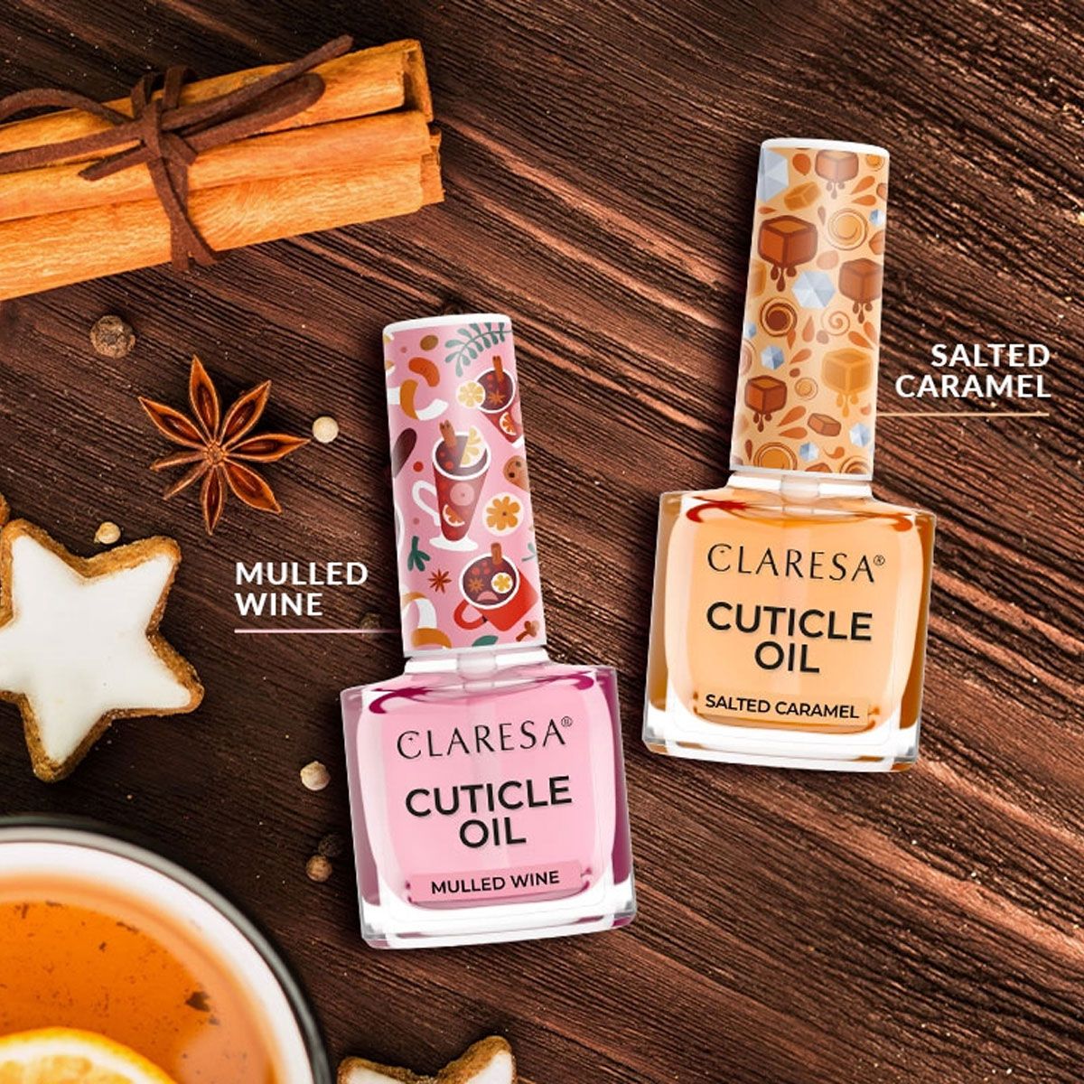 Claresa neglebåndsolie saltet karamel 5ml