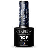 Claresa top coat no wipe glitterblå 5ml