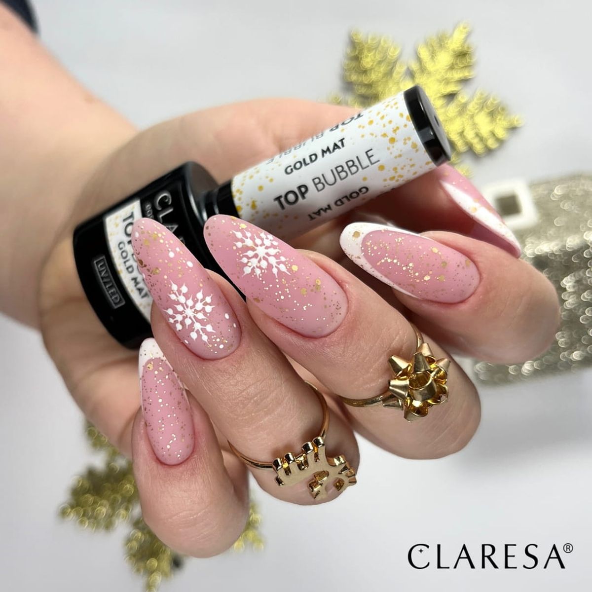 Claresa gummi gel 3 cool pink 12gr.