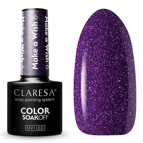 Claresa UV LED Gel Polish 5ml Giv et ønske 6