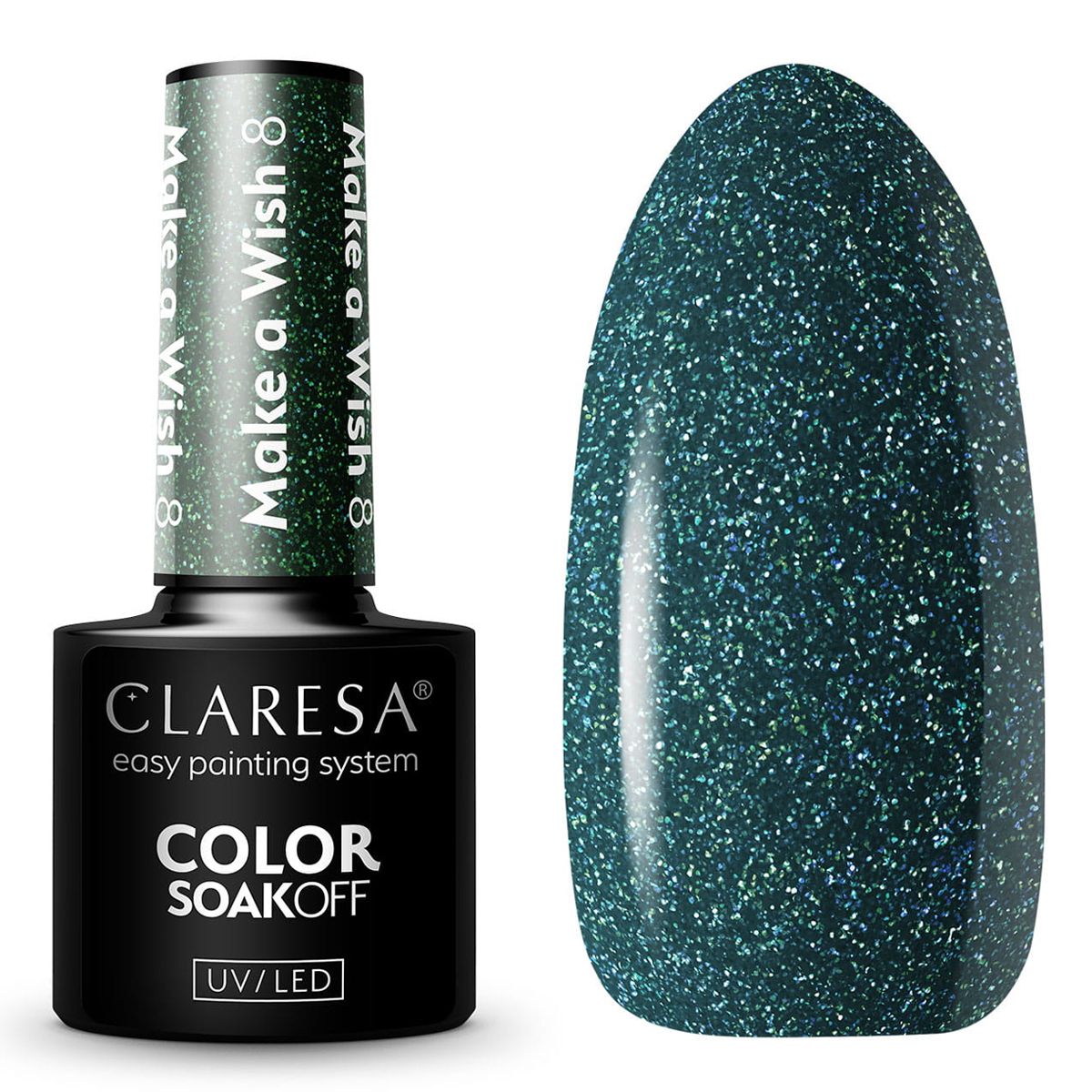 Claresa UV LED Gel Polish 5ml Giv et ønske 8