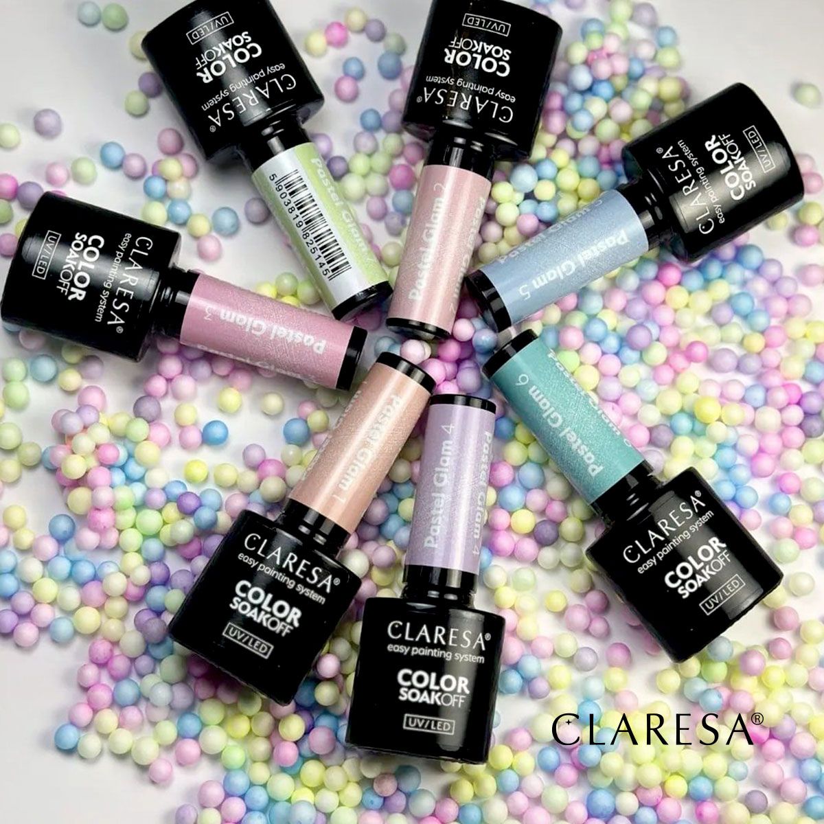 Claresa UV LED Gel Polish 5ml Pastel Glam 7