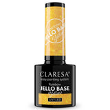 Claresa rainbow jello base coat gul 5ml