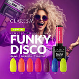 Claresa UV LED Gel Polish 5ml Funky Disco 7 Lime Light