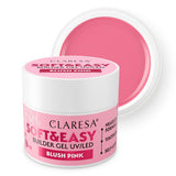 Claresa keratin blød easy builder gel blush pink 90gr.