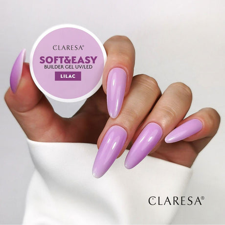 Claresa keratin blød easy builder gel lilla 12gr.