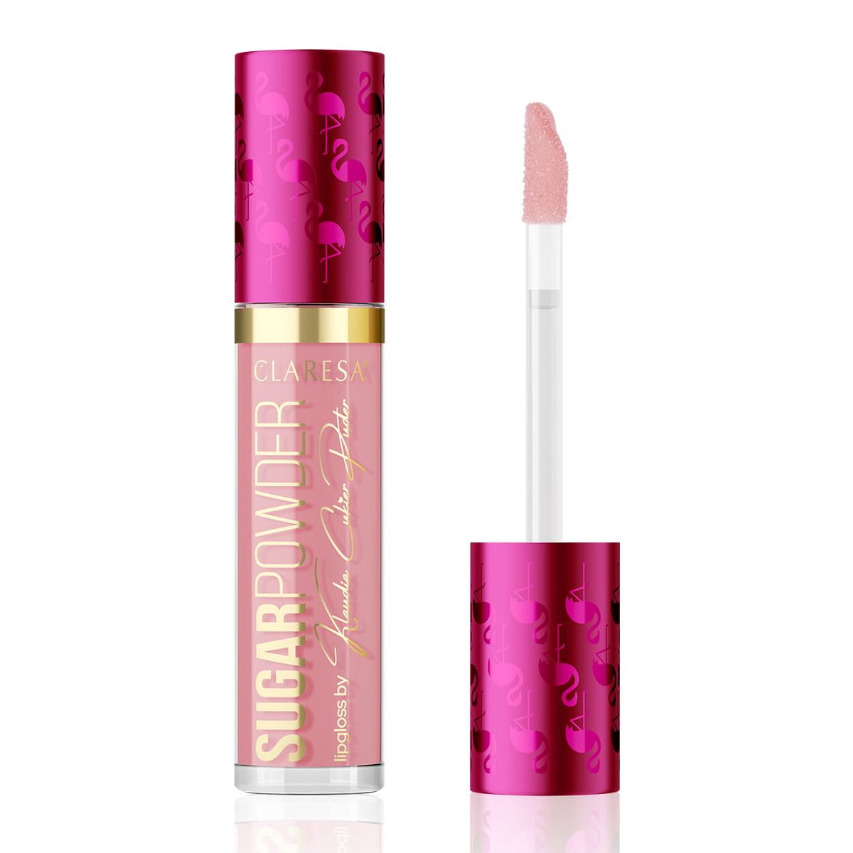 Claresa lipgloss sukkerpulver 04 pinkobelo 5ml