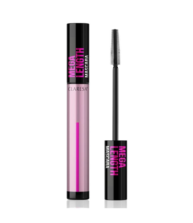 Claresa mega længde mascara sort 10ml