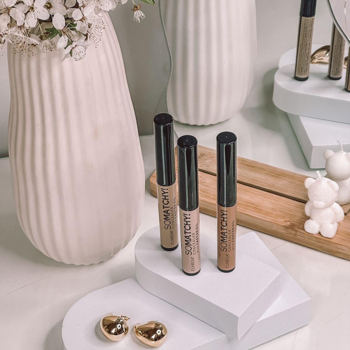 Claresa så matchende! concealer cover stick 01 vanilje 3gr.