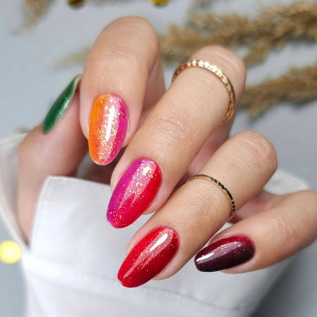 Claresa rainbow jello base coat kirsebær 5ml