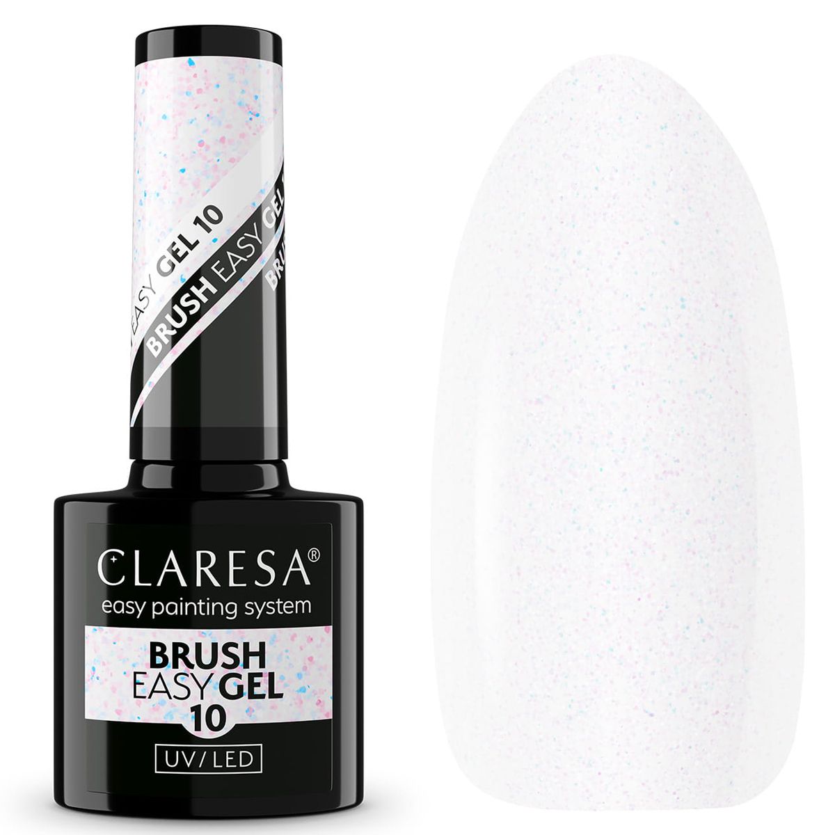 Claresa børste easy gel 10 5ml