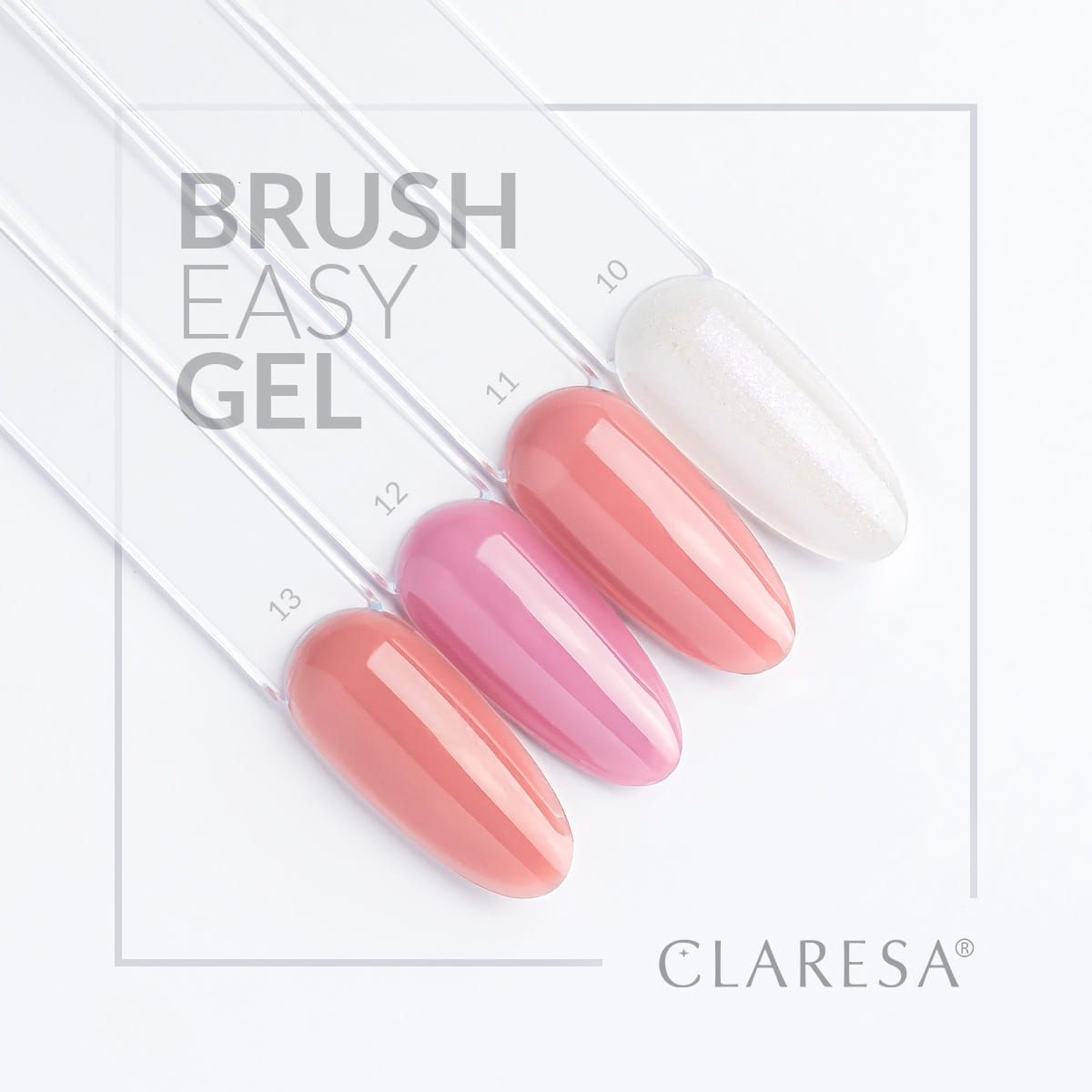 Claresa børste easy gel 12 5ml