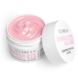 Claresa gummi gel 11 sparkle blød pink 12gr.