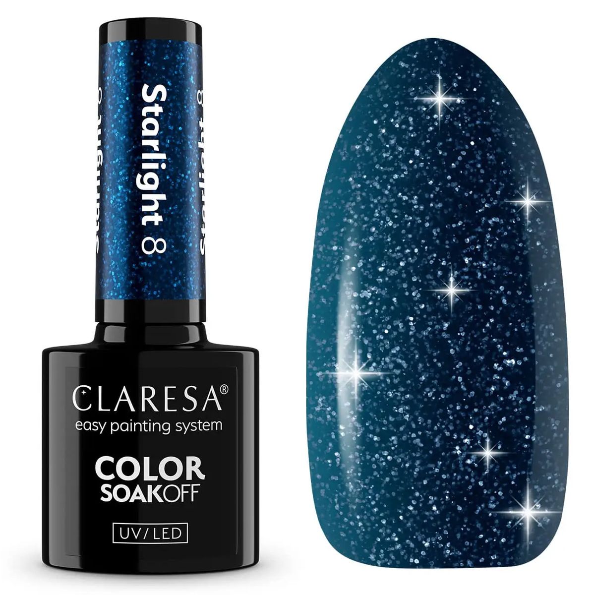 Claresa UV LED Gel Polish 5ml Starlight 8