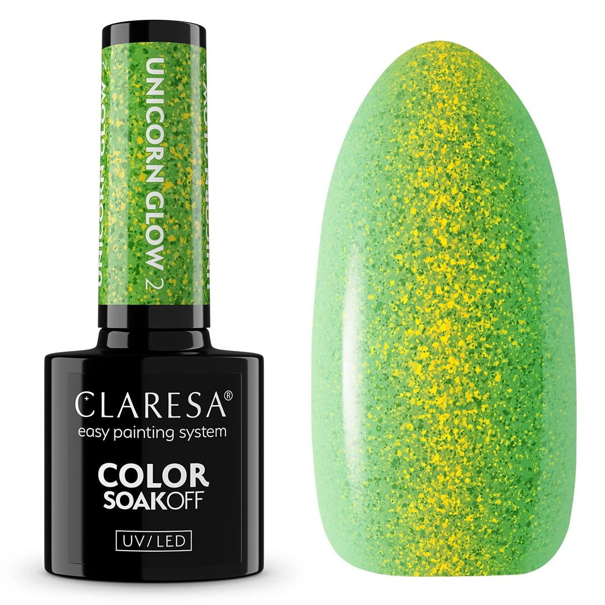 Claresa UV LED Gel Polish 5ml Unicorn Glow 2