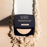 Claresa beskyttelsessten presset pulver spf 30 10gr.