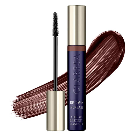 Claresa brun farin volumen længde mascara 10gr.
