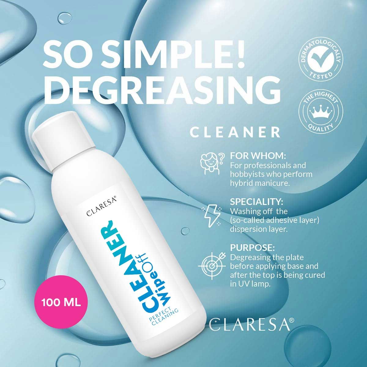 Claresa perfekt rengøringsmiddel 100ml