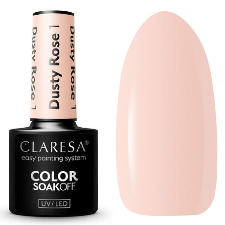 Claresa UV LED Gel Polish 5ml Dusty Rose 1