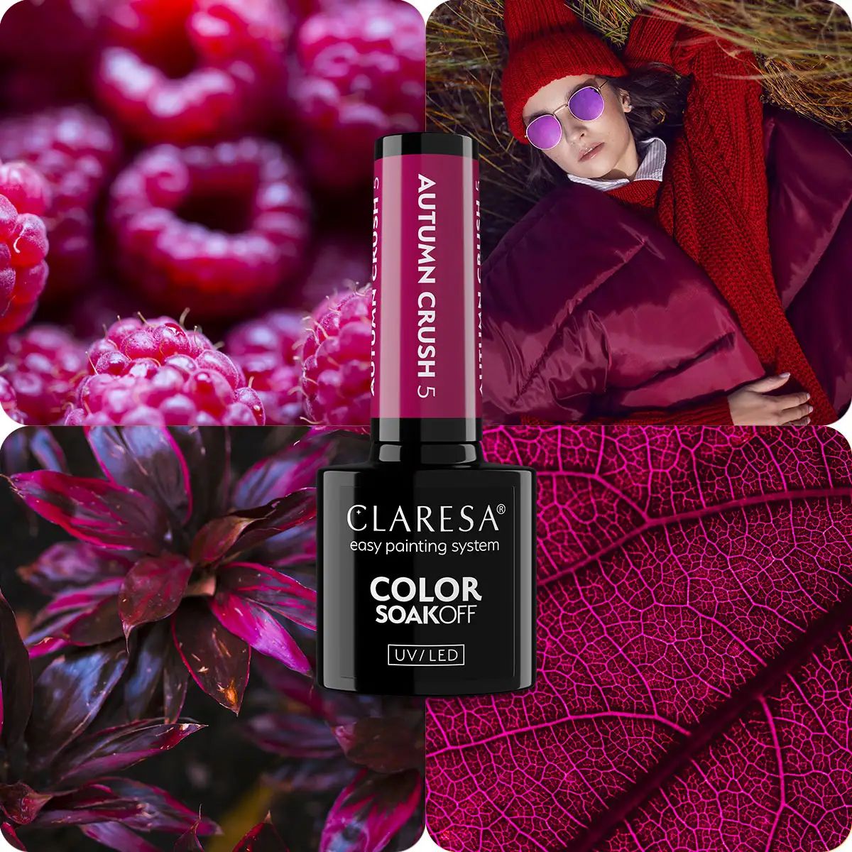 Claresa UV LED Gel Polish 5ml Autumn Crush 5