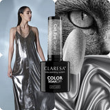 Claresa UV LED Gel Polish 5ml Cat Eye Silver