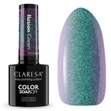 Claresa uv led gel polish 5ml farve alkymi - illusion grøn