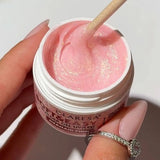 Claresa keratin blød easy builder gel havfrue pink 45gr.