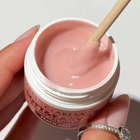 Claresa keratin blød easy builder gel fersken smelte 12gr.