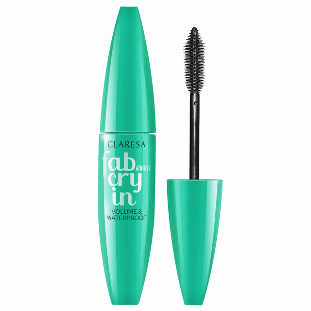 Claresa fab selv grædende vandfast mascara sort 10ml