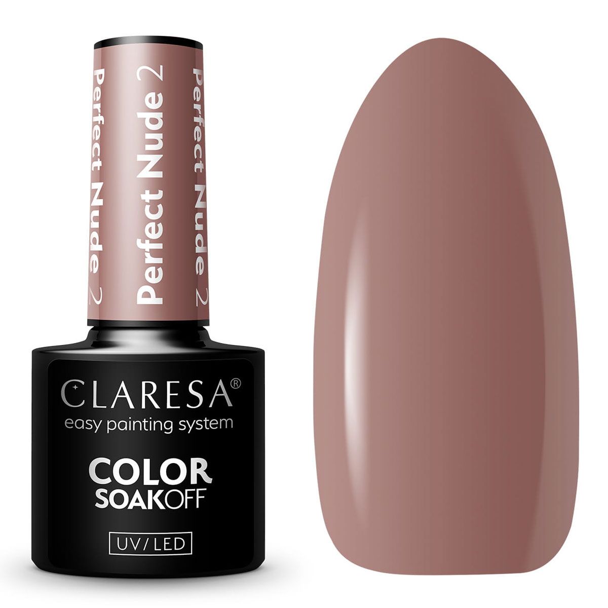 Claresa UV LED Gel Polish 5ml Perfect Nude 2
