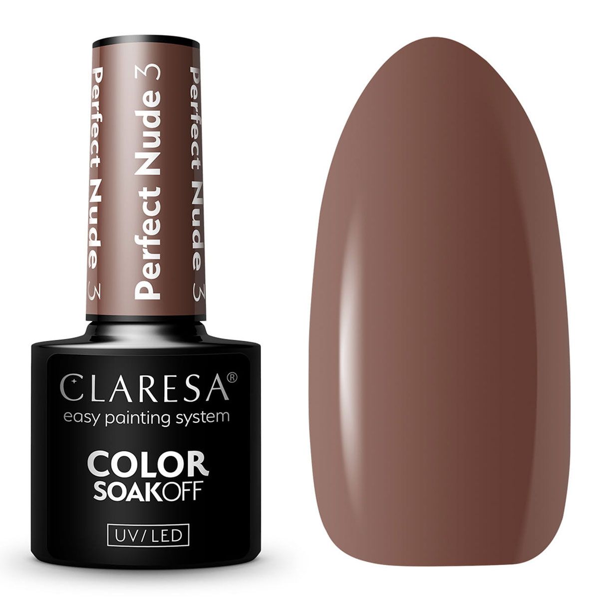 Claresa UV LED Gel Polish 5ml Perfect Nude 3