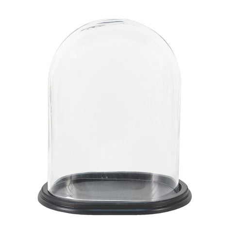 Clayre eef klokkeglas 6gl3482 gennemsigtig 21x16x27 cm