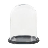 Clayre eef klokkeglas 6gl3482 gennemsigtig 21x16x27 cm