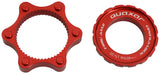 Quaxar cnc centerlock adapter til 15 20mm aksel