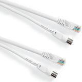 Abi coax + cat6 kabel - 1,5 meter