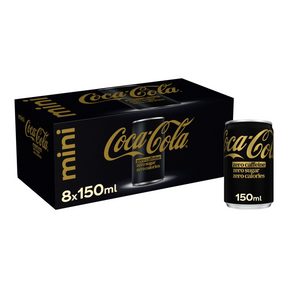 Coca-cola zero sugar zero koffein minidåse (24x 15 cl)