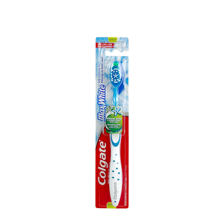 Colgate tandbørste max hvid medium