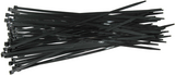 Con:p colson strop 7,5x450mm sort 50stk - b20450