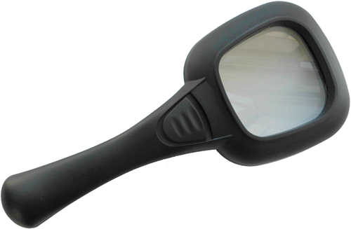 Con:p LED forstørrelsesglas 5LED+1UV bebat boks - B24810