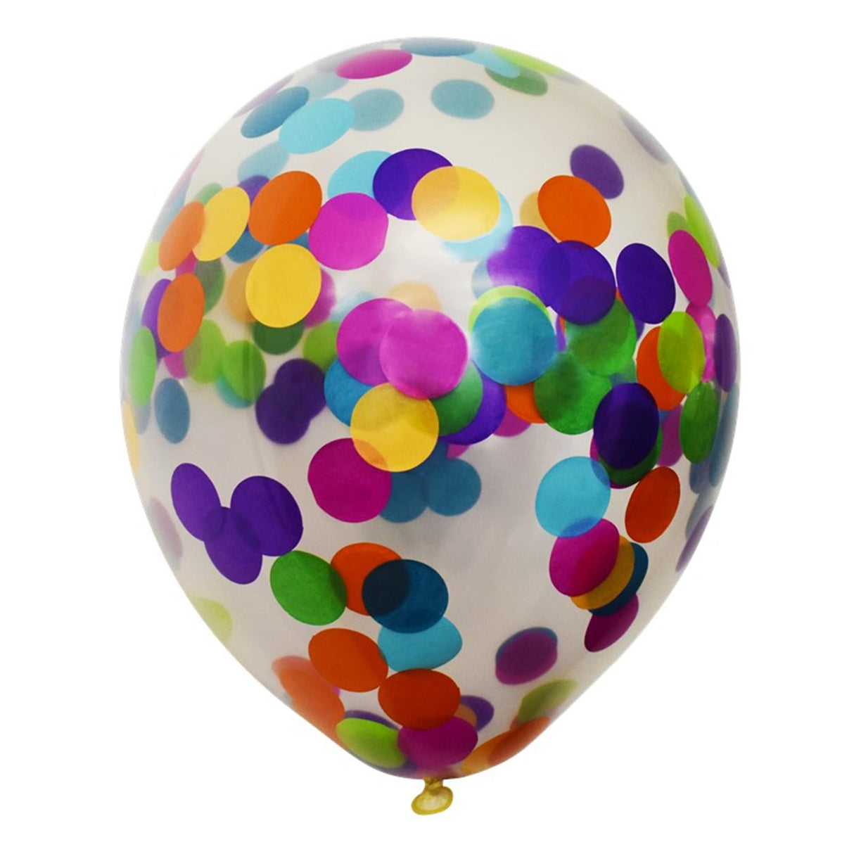Globos konfetti balloner 30cm, 6 stk i en pose