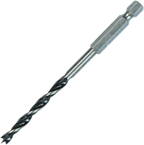 Connex bit - uneo træbor 5mm 1 4 rød - coxt978302