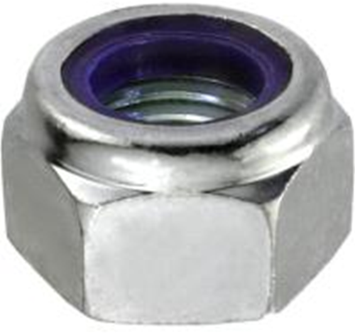 Connex borgmøtrik med nylonring M5 30 stk vz - ky4260005