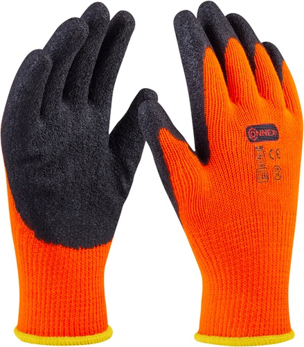 Connex handske vinter orange gr10 - cox938335